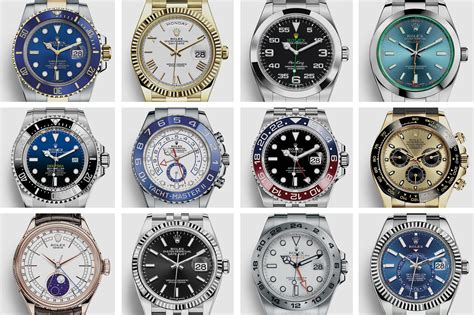 rolex model names.